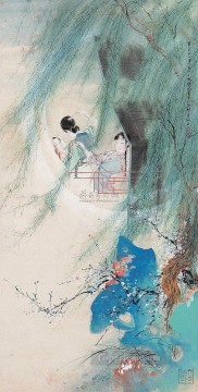 胡イェフォの古い中国語 Oil Paintings